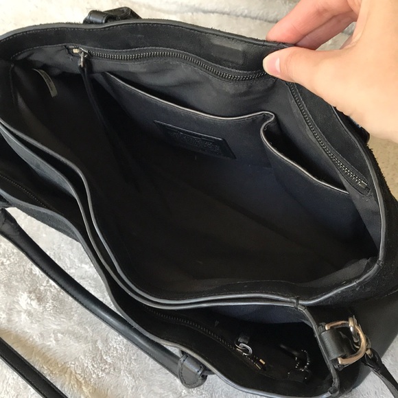 Coach / Leather and Suede Purse - Picture 4 of 8